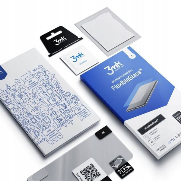 Skyddsfilm - 3MK - Flexibelt glas - Oppo Reno 14 Pro - Rep-resistant - Skärmskydd