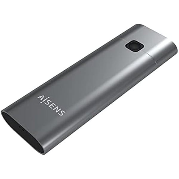 AISENS - ASM2-021GR - Externt hölje för M.2 SSD NVME A USB3.2 GEN2, Grå