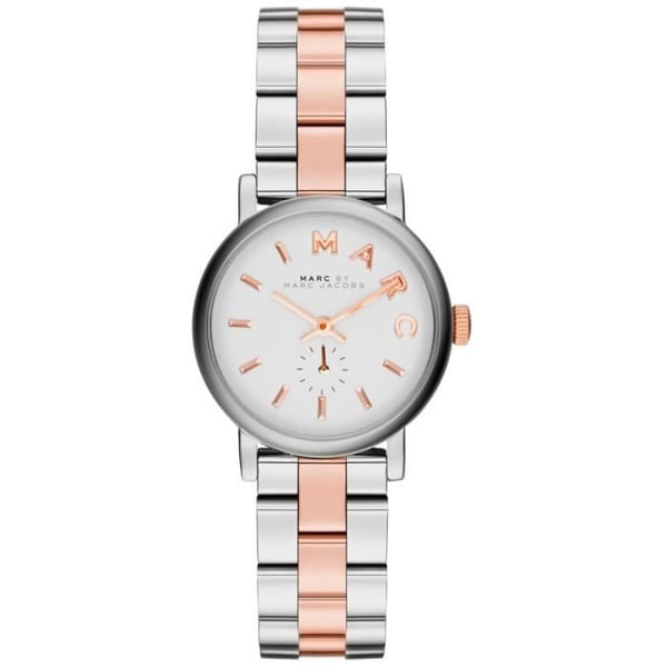 Damklocka - MARC BY MARC JACOBS - BAKER MBM3331 - Kvarts - Silver - Rund