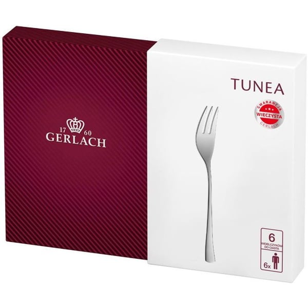 Gerlach TUNEA Sæt med dessertgafler 6 stk.
