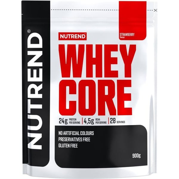 Nutrend WHEY CORE 900 g, jordgubb