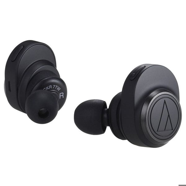 Audio-Technica ATH-CKR7TW True Wireless Headphones - Svarta - In-ear - Uppladdningsbart batteri