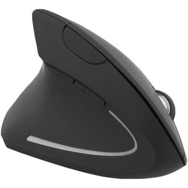 T'nB Ergonomisk vertikal trådlös mus för vänsterhänta - Svart