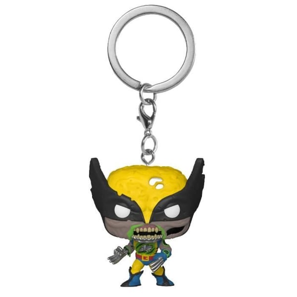 Porte nyckelring Funko Pop! - Marvel - Wolverine Zombie - Flerfärgad - Plast - Vuxen
