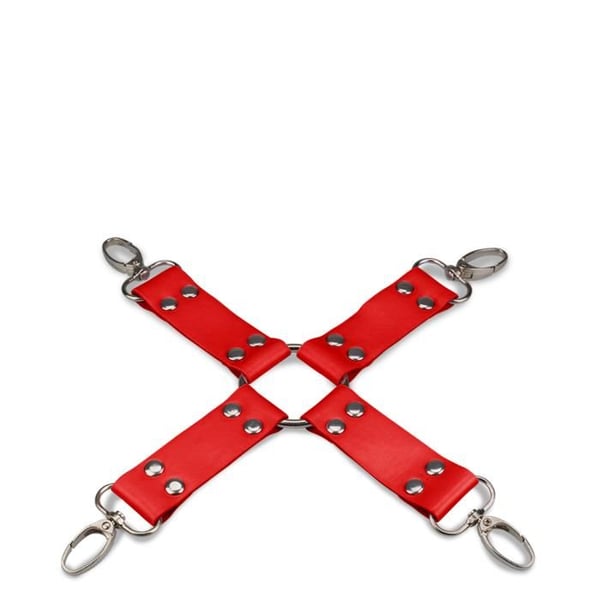 Korsettband Hogtie - Röd