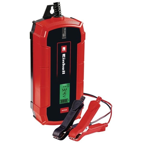 Einhell Batterioplader CE-BC 10 M (Til alle typer batterier, maksimal ladestrøm på 6 A)