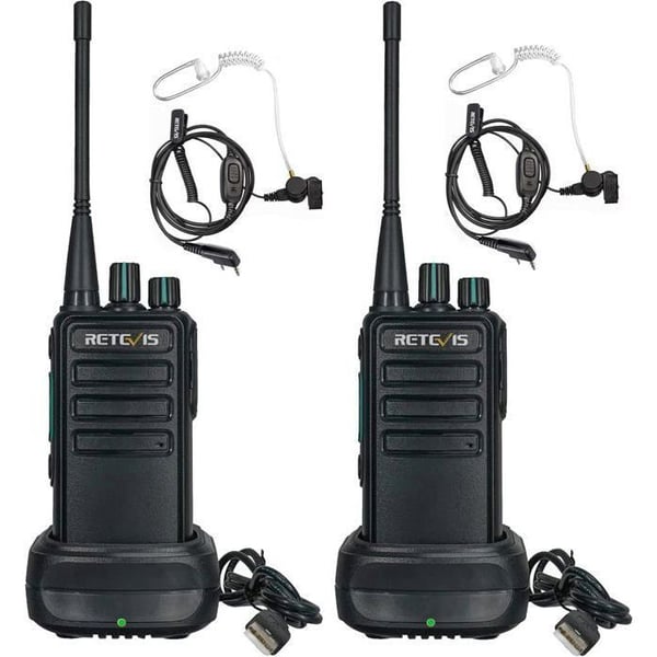 Retevis RB629 Talkie Walkie, PMR446 Professionell Talkie-Walkie Robust med Trådlös Kloningsfunktion, Nödlarm, VOX
