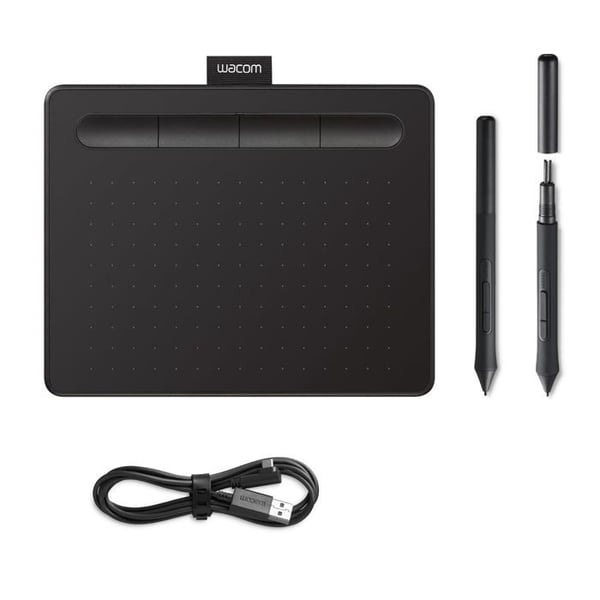 WACOM Intuos Creative Pen Small Digitizer - Svart - 15,2 x 9,5 cm - 4096 trycknivåer