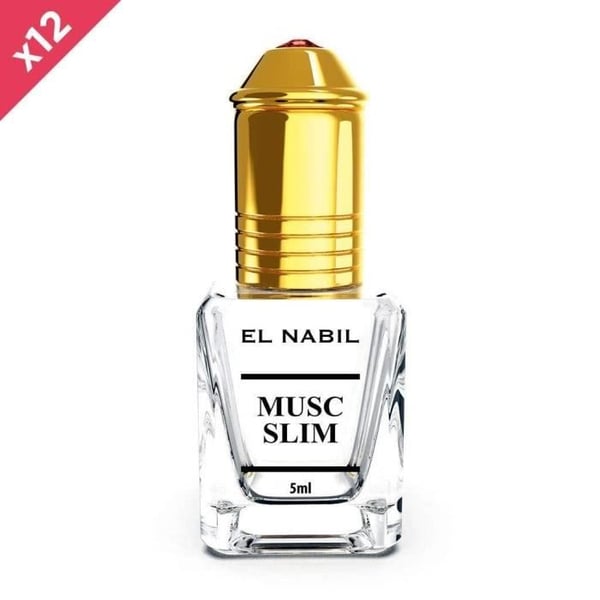 Parfyyminuote - EL NABIL - MUSC SLIM - Roll-On 60 ml - Itämainen - Ambré - Gourmand