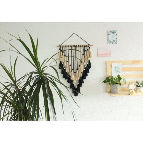 MégaCréa DIY - DIY-kit: Väggvävning 30 x 60 cm