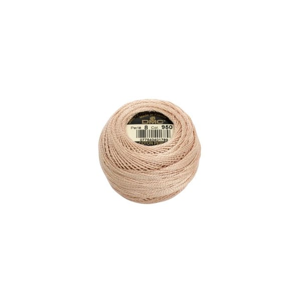 Coton perlé DMC art 116, tjocklek 8 - nystan på 80m - Att 950