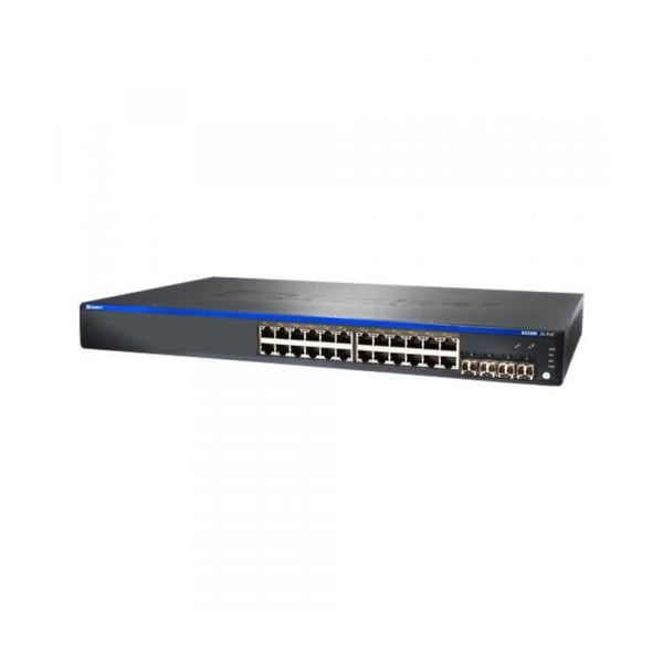 Juniper EX 2200 24P Switch - C3 - Managed - 24 x 10/100/1000 (PoE+) + 4 x Gigabit SFP