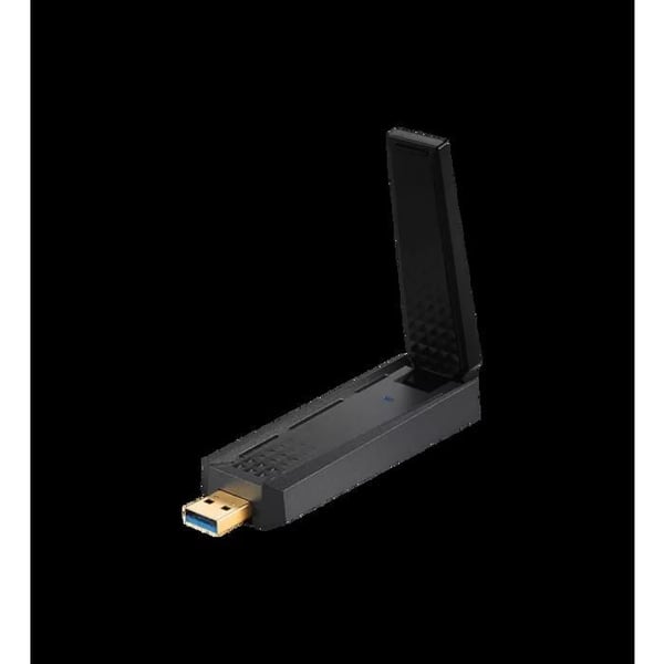 USB WiFi 6E-adapter - MSI - AXE5400 - 5400 Mbps - Tri-Band - WPA3-säkerhet