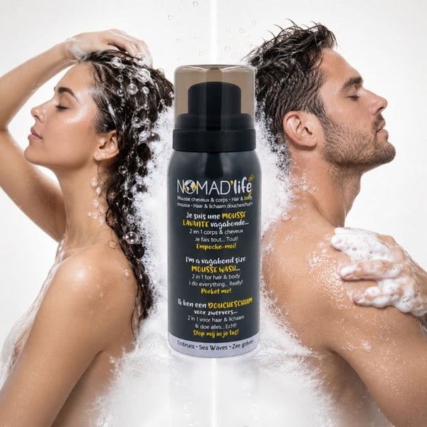 Nomad'Life - 2 i 1 Cleansing Foam Hår & Kropp -