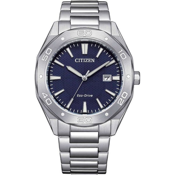 Klocka - CITIZEN - BM7631-52L - Stål - Blå - Sport - 10 ATM