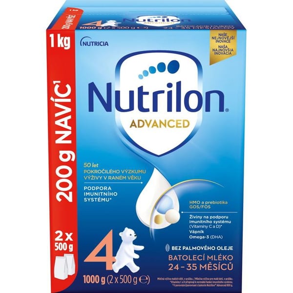 Nutrilon 4 Advanced mjölk för småbarn 1 kg, 24