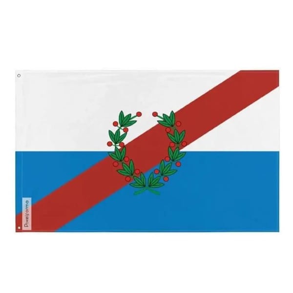 Flagga för La Rioja (Argentina) – 120 x 180 cm – Polyester – Järnöljetter – Vattentålig