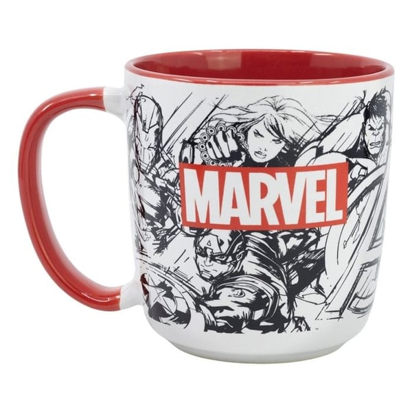 Stor - Marvel - Mugg Marvel Collage 380 ml