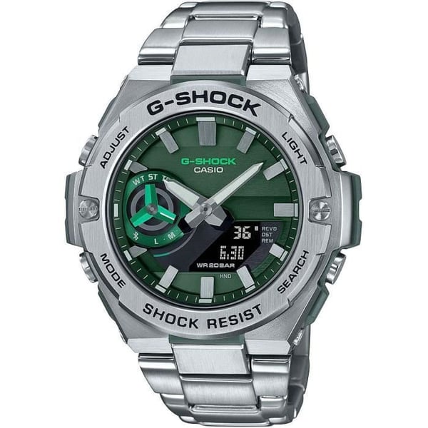 Ur - G-Shock GST-B500AD-3AER - Sølv - Stål - Vandtæthed 20 Atm