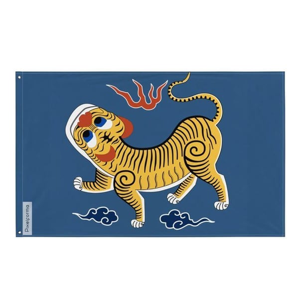 Formosarepublikens flagga – 90 x 150 cm – Polyester – Metalöljer – Motståndskraftig