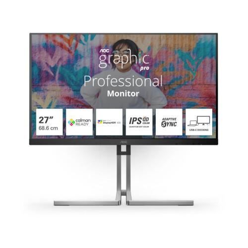 PC-skärm - AOC - Q27U3CV - 27 tum - 2560 x 1440 - Delta E < 2 - Calman Ready