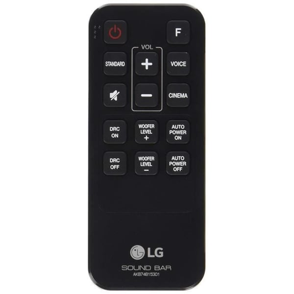 LG AKB74815301 Äkta Fjärrkontroll för LAS260B Ljudsystem
