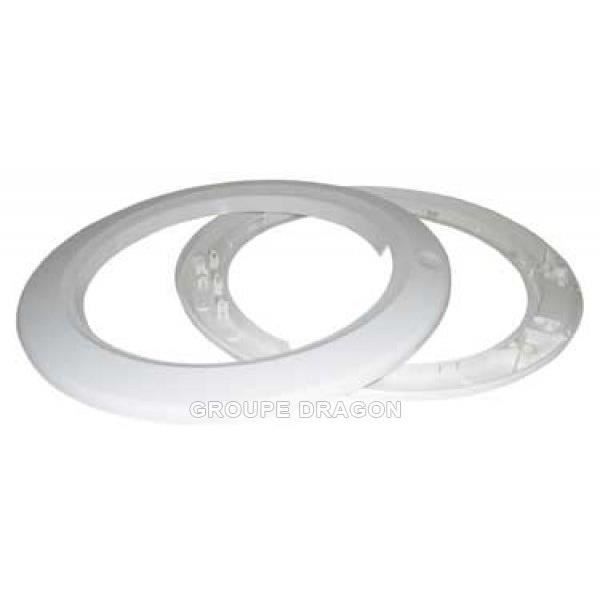 Dörrkarm och motramssats för Indesit tvättmaskin - RB2478619 - Vit - Tvättmaskinstillbehör