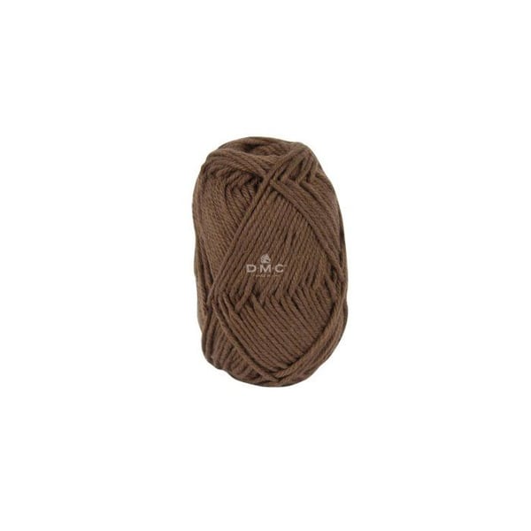 DMC - Natura Happy Cotton 3mm 20g Amigurumi och Virkning Col. 777 brun