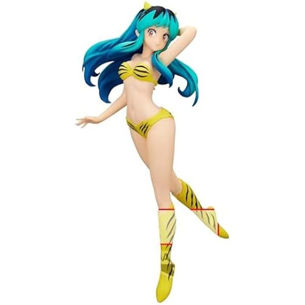 Actionfigur - BANPRESTO - Lum II Urusei Yatsura - Glitter&Glamours (Ver.A) - 22 cm - Multifarben