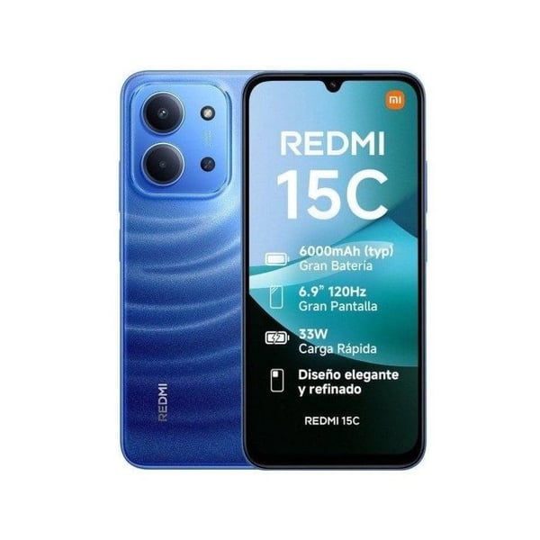 Xiaomi REDMI 15C 4G 4GB 128GB 6.9" Blå