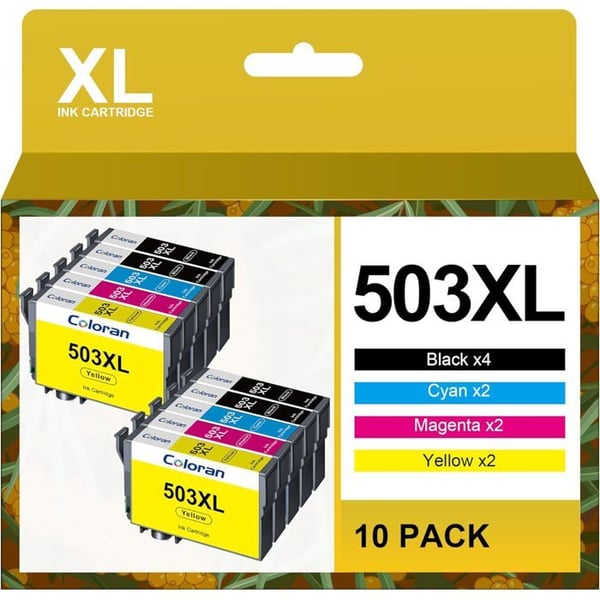 503Xl 503 Kompatibla Bläckpatroner För Epson 503 Xl För Epson Expression Home Xp-5200 Xp-5205 Workforce Wf-2960Dwf Wf-2965D