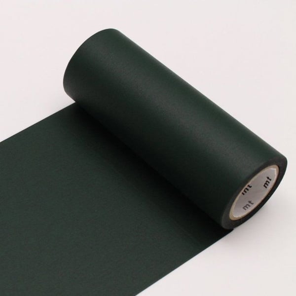 Maskeringstejp - Maskeringstejp MT Ardoise Uni grön / svart 10 cm x 5m