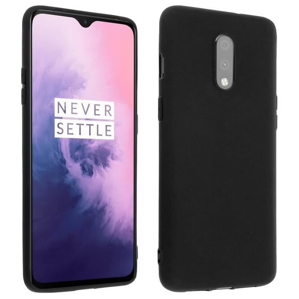 Coque - AVIZAR - Oneplus 7 - Mjuk gel-silikon - Svart - Skydd mot stötar och repor Coque - AVIZAR - Oneplus 7 - Mjuk gel-silikon - Svart - Skydd mot stötar och repor