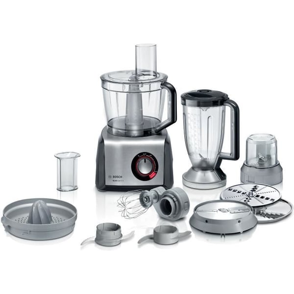 BOSCH - MC812M844 - Multifunktionsrobot - 1250W - Rostfritt stål + Svart