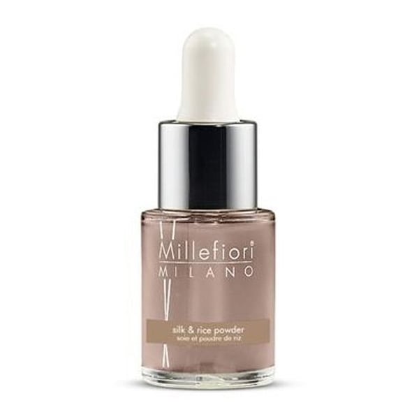 MILLEFIORI, VATTENLÖSLIG DOFT SILKE OCH RISPOWDER 15ML, HUS, DOFTSPRAY, OLJA