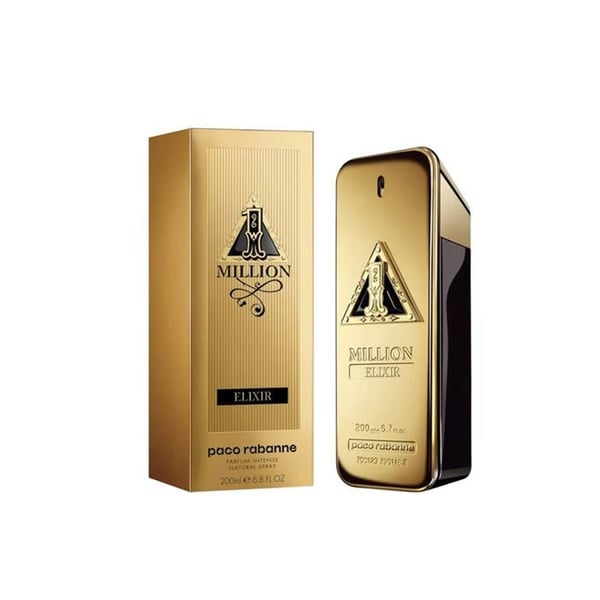 Eau de Parfum - Paco Rabanne One Million Elixir - 200ml - Oriental - Amber - Gourmand