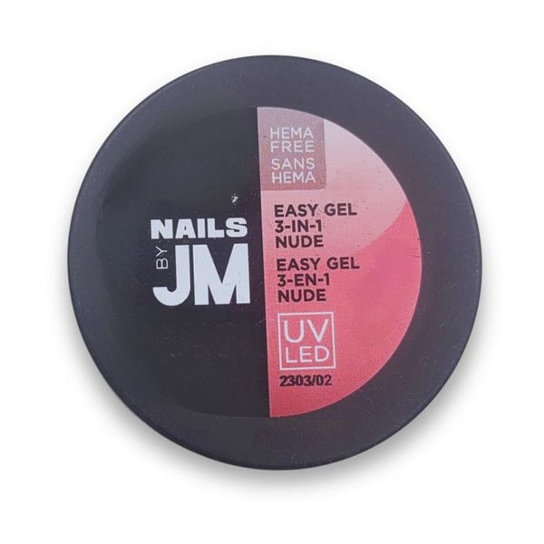 Nagellack - JEAN MARIN - Easy Gel 3-i-1 - Utan HEMA - Nude - 20 ml