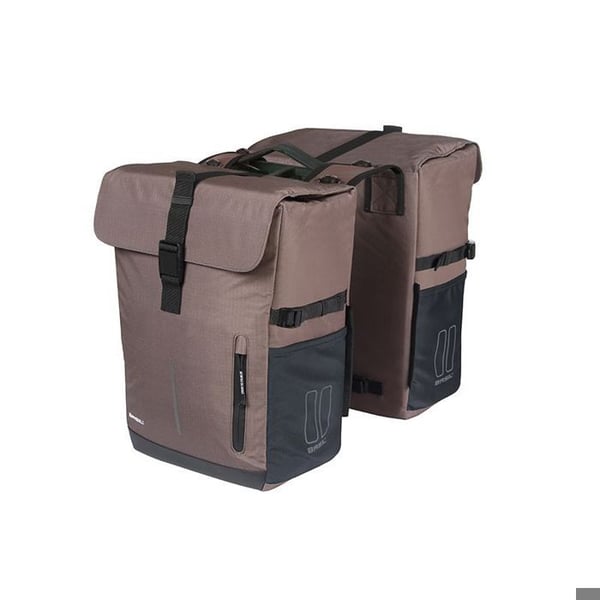 Cykelväskor - BASIL - Move - Återvunnen polyester - MIK 2.0-fäste - 16x27x38cm