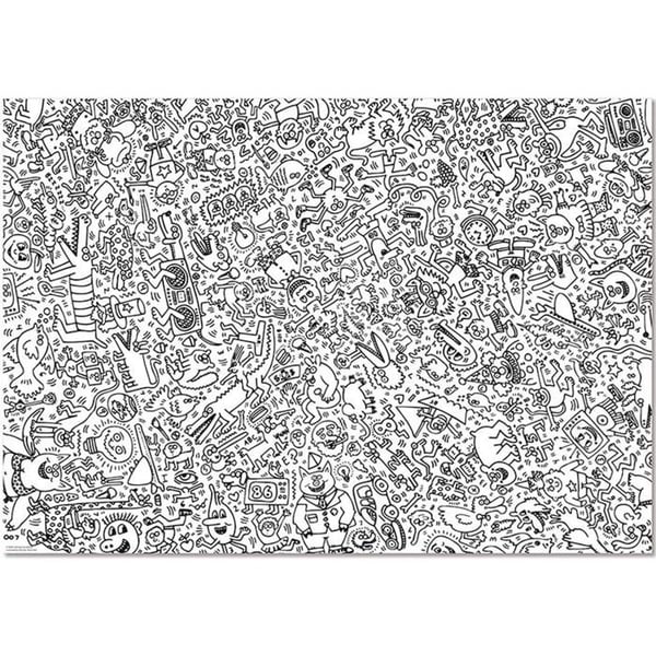Pussel 1000 bitar: Keith Haring
