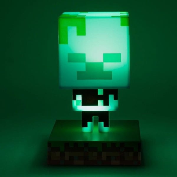 Lampe - PALADONE - Minecraft - Drowned Zombie 3D - LED-belysning - Miljøvenlig