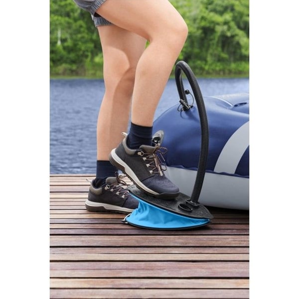 Håndpumpe - AIR STEP - 1400 - Ergonomisk - Kraftfuld - Hurtig oppumpning