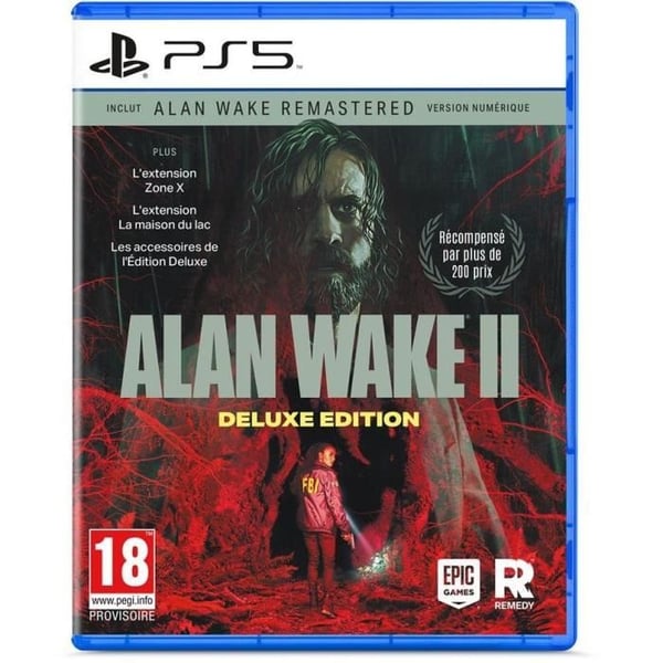 Alan Wake 2 - PS5-spel - Deluxe Edition