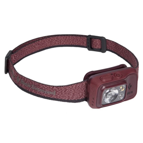 Huvudlampa - Black Diamond - Spot 400-R - 400 Lumen - Uppladdningsbar USB - Vattentålig IP67