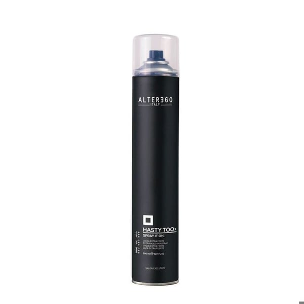 Laque - ALTEREGO - Hasty Too Spray It On - 500ml - Extra stark - Glans och volym