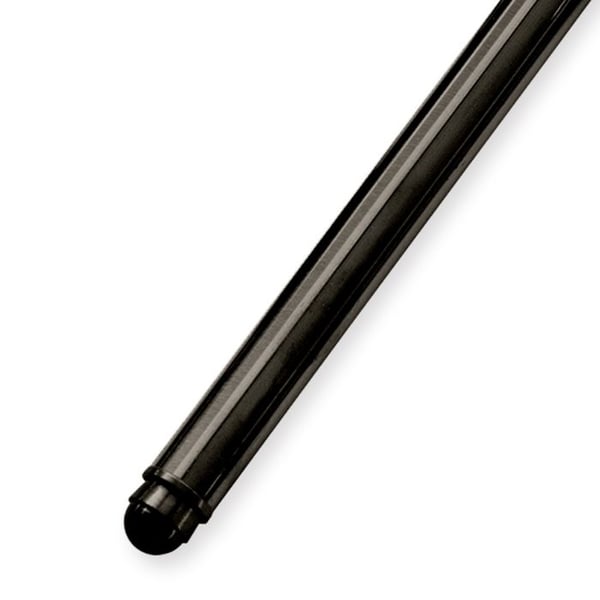 Massiv trapplist med knopper af agern 9 x 9 x 900 mm Sort messing 9 mm i diameter Küberit