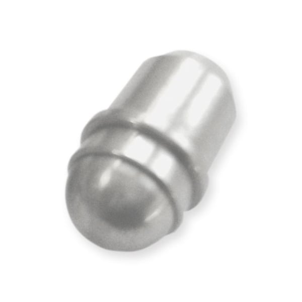 Knappar för knoppar 9 x 9 x 10 mm Matt förnicklad mässing 9 mm i diameter Trappräcken Tillbehör Küberit
