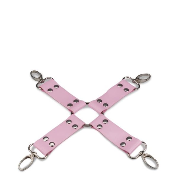 Korsettknytning Hogtie - Rosa