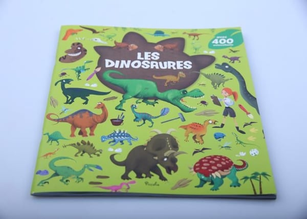 Klistermärken - Dinosarier - 400 Klistermärken - Flerfärgad - Barn - Unisex