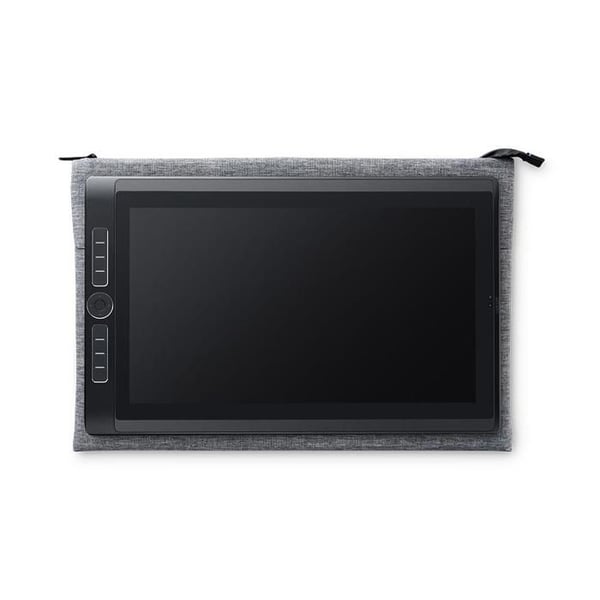 Skyddsfodral - WACOM - Mjukt fodral Stort - Vattenavvisande nylon - Vadderad - Grå