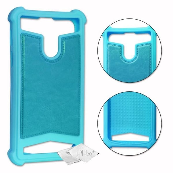 Bakcover - Samsung - Galaxy M21s - Lädereffekt - Stötabsorberande - Silikon gel